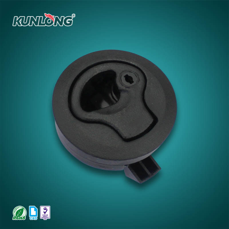 尚坤工业SK1-070K聚碳酸脂锁|圆头门锁|嵌入式门锁|控制箱门锁